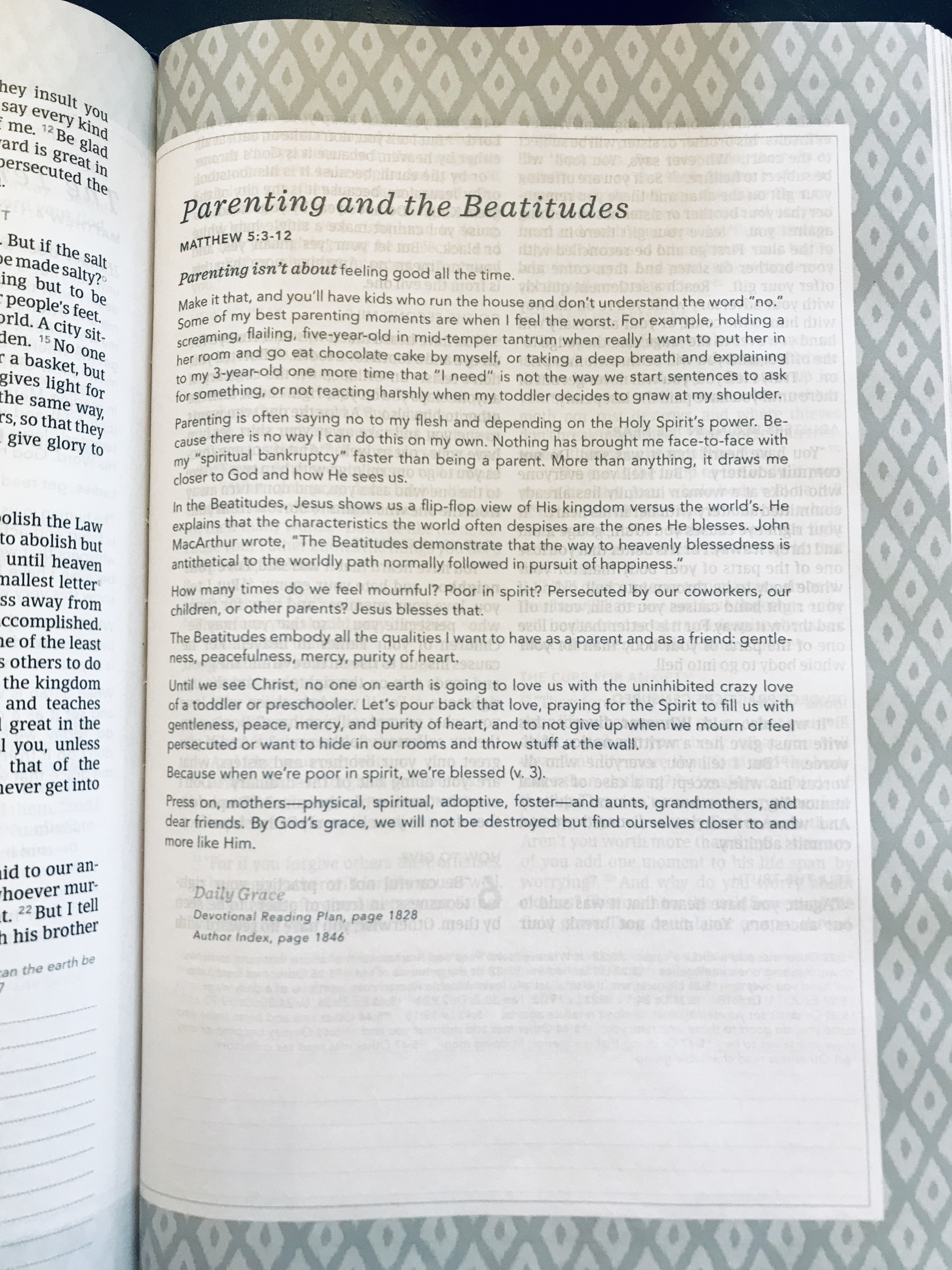 Parenting & the Beatitudes
